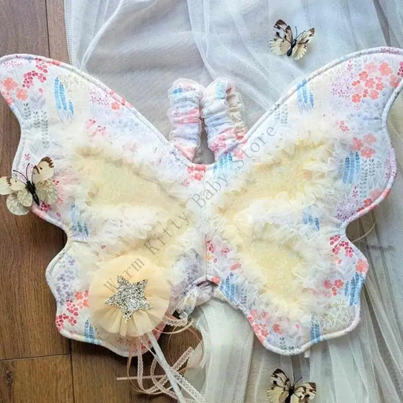 XXFE สายรัดเนินผีเสื้อสำหรับการถ่ายภาพสำหรับเด็กแต่งตัวการเล่นที่สร้างสรรค์