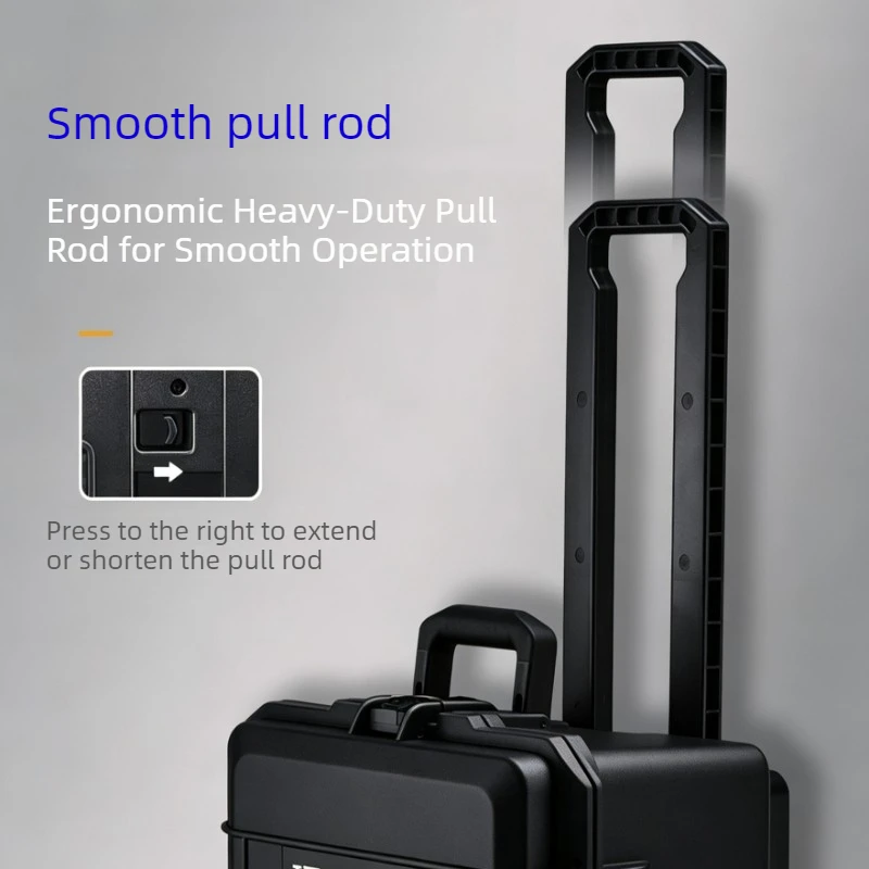 Portable Tool Trolley Case Household Equipment Storage Box Safe Instrument Protective Boxes Outdoors Camera Organizer Cases