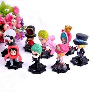1Set Anime One Piece Figura Luffy Hancock Wedding Dress Series WCF Ace Zoro Nami Marco Collection Molls Juguetes para niños Regalos 8 Mejores cifras de WCF de ventas - №7