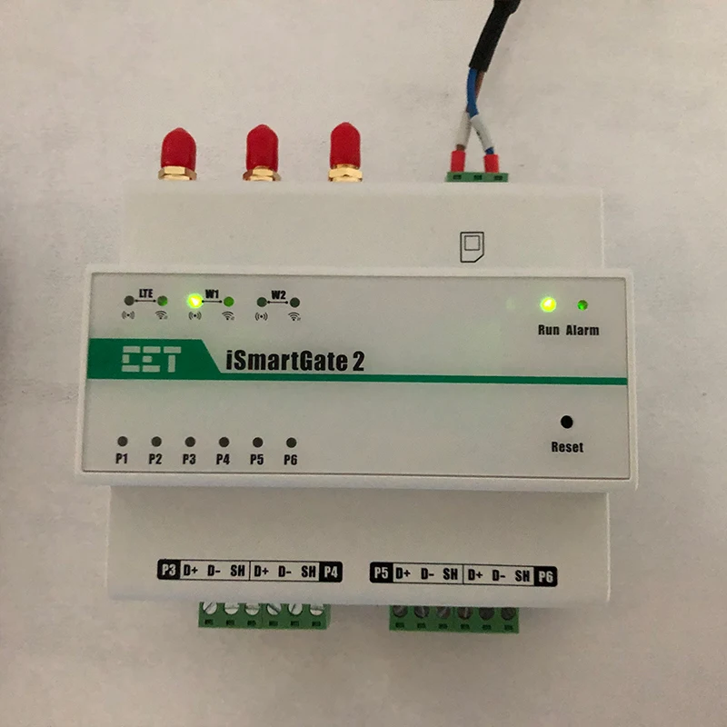 IOT الصناعية الاتصالات اللاسلكية إيثرنت واجهة بوابة 4G/لورا وحدة RS485 Modbus TCP بوابة