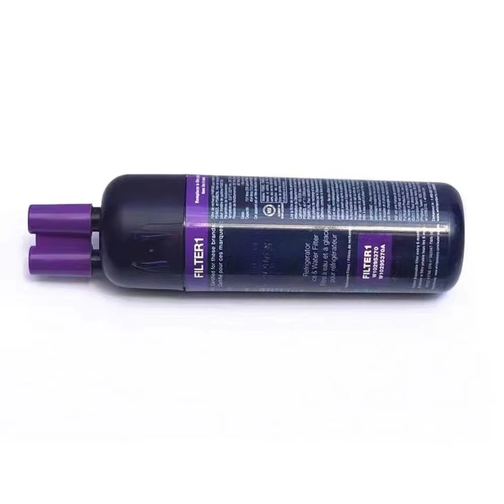 Activated Carbon Water Filter Replacement Reduces Contaminants Compatible with W10295370A EDRD101G1W Refrigerator