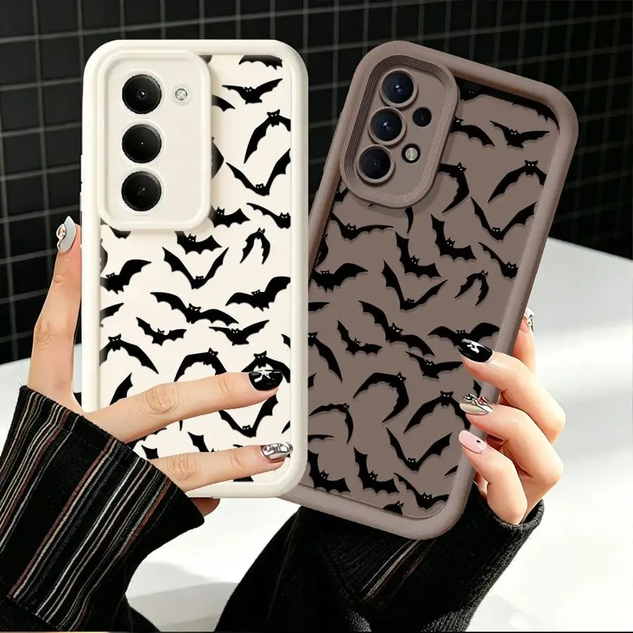 Case for Samsung Galaxy A13 A30 A05A73 A14 A22 A11 A21s A15 A24 A35 A17 A16 A25 A50 A52 A12 A07 A06 A36 Phone Cover Bat Seamless