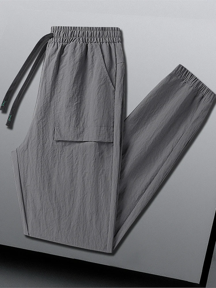 

2025 New American Sle Casual Pants ex Windproof Trousers Faionable All-Match Spring Autumn Long Pants Straight Leg