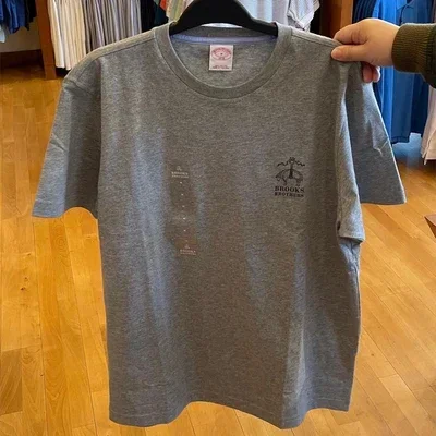 2025 Estate Vendita calda Brothers Designer Modello stampato Puro cotone T-shirt a maniche corte di alta qualità Abbigliamento da uomo unisex