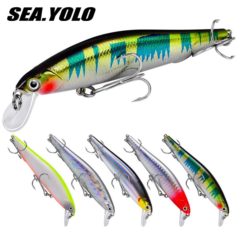 

Sea Yolo 5g/7g/10g/14.5g Sinking Mino Slow Sinking Long Cast Bait Sea Fishing Lure Artificial Hard Bait for Bass Fishing Lure