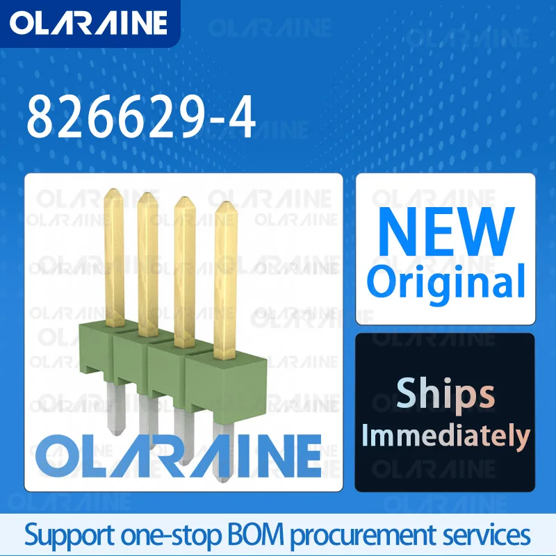 

20/50/100Pcs 826629-4 100% brand new and original IC chip Headers and wire housings Connector 4 Position