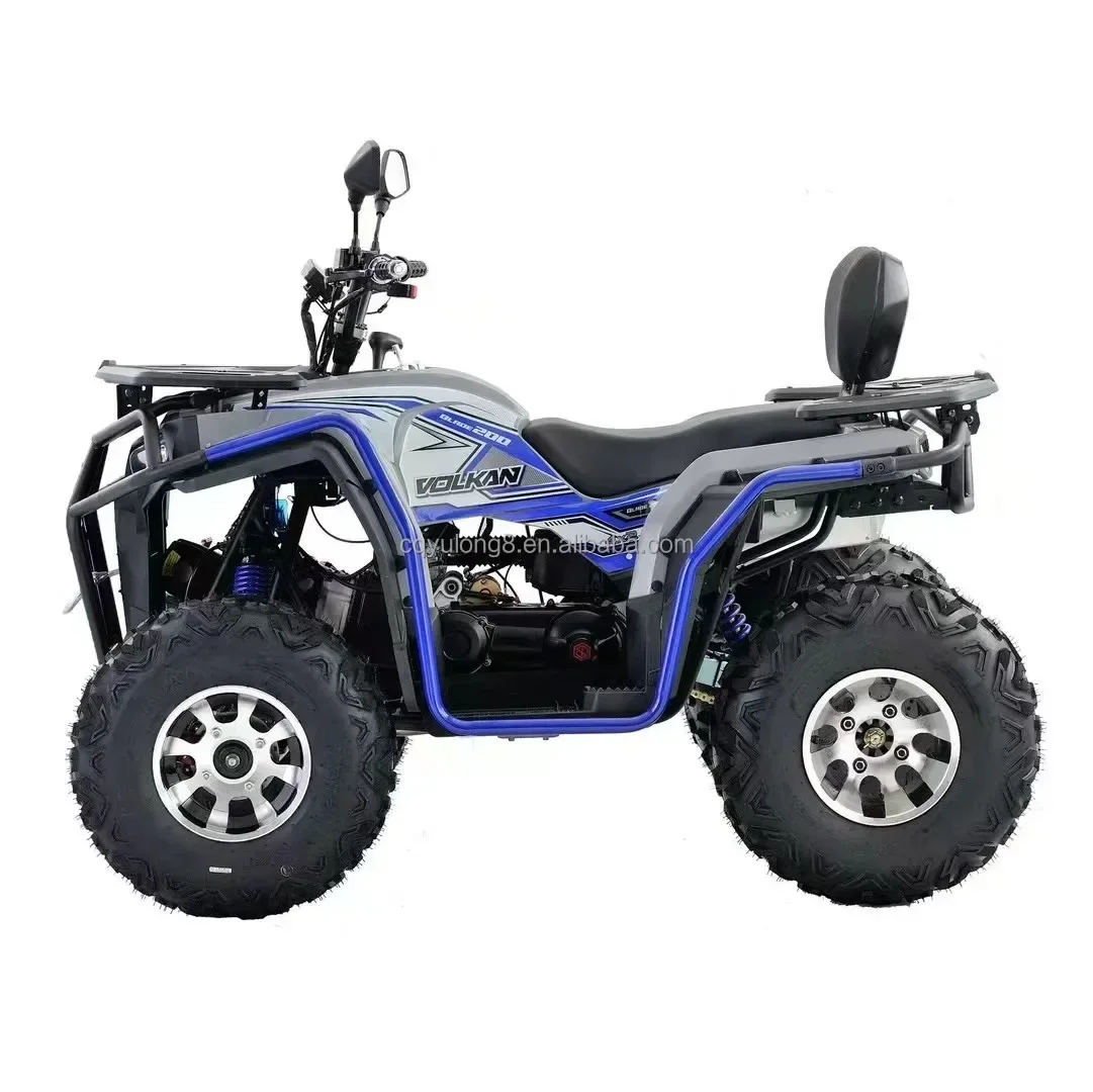 200cc four-wheeled mountain bike jungle off-road ATV gasoline all-terrain off-road ATV.