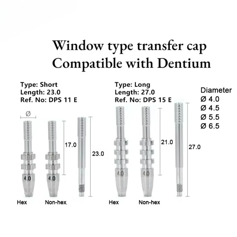 Dental Regular Dental Window Transfer Protect Cap Accessories Suitable  for Dentium  Part Dental Materials