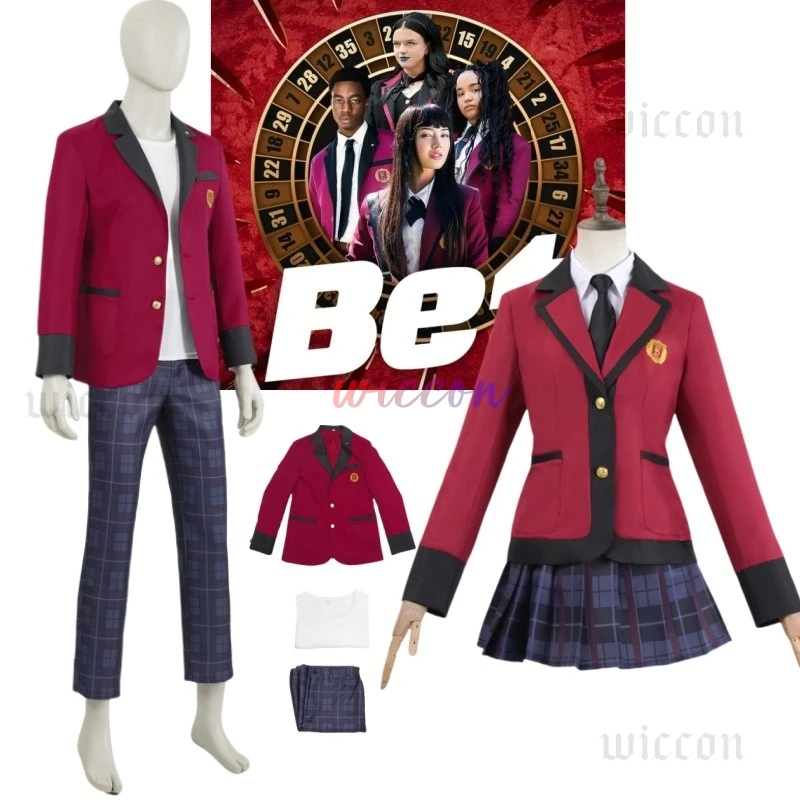 

Bet Jabami Yumeko Cosplay Costume Action Version Compulsive Gambler School Ryota Suzui Uniform Halloween Costumes For Men Women