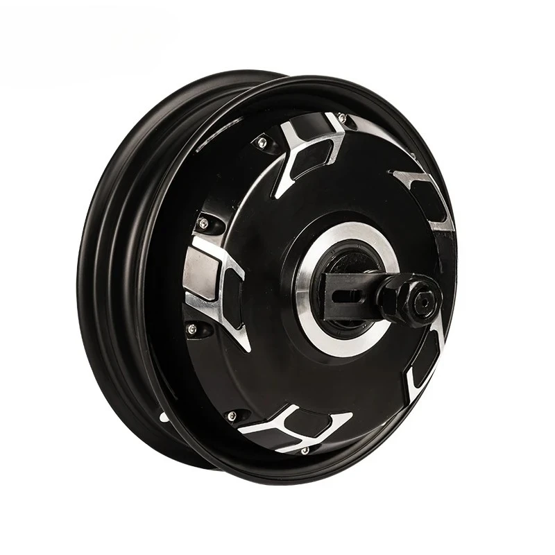 10x2.15 Inch 4000W 105KMH 48V 60V 72V 50H Brushless DC In-Wheel Motor