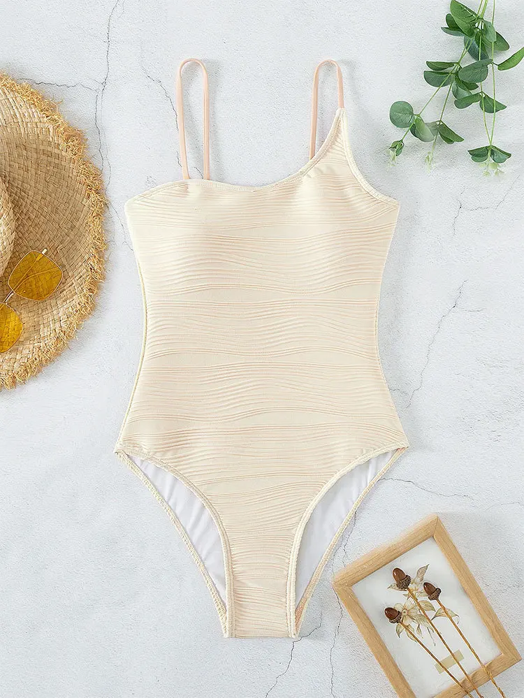 ชุดว่ายน้ํา One Piece สําหรับผู้หญิง Tummy Control High Cut ชุดว่ายน้ํา One Piece ชุดว่ายน้ําสตรี