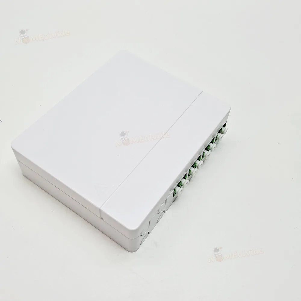 1pc 4 Core FTTH Optic Termination Ftth 4 Ports Optical Fiber Panel Box With LC APC  UPC Connectors