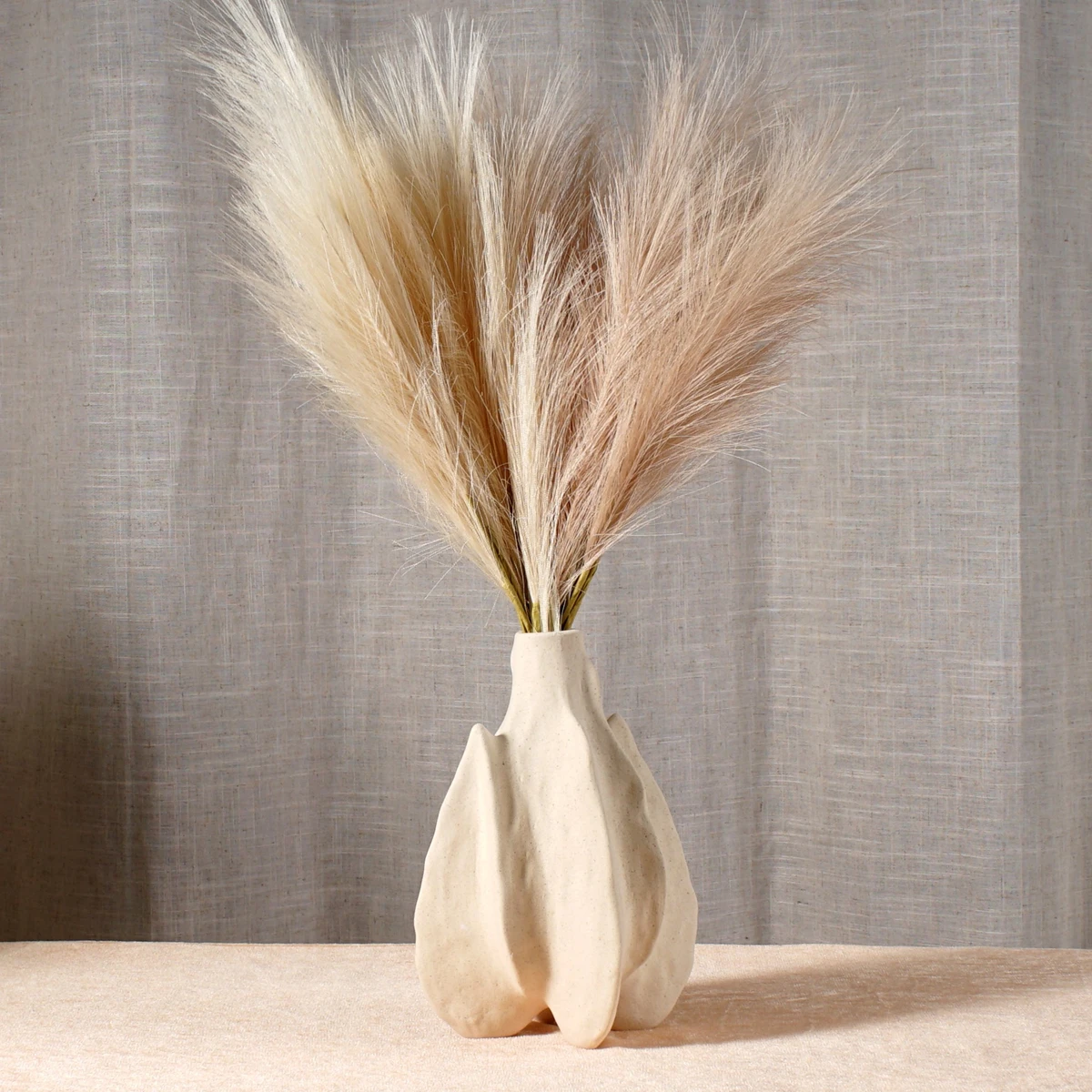 كابيرون-إناء سيراميك تجريدي شمالي ، قطعة مركزية حديثة ، ديكور منزلي ، غرفة معيشة ، ديكور طاولة ، ملحقات حمام