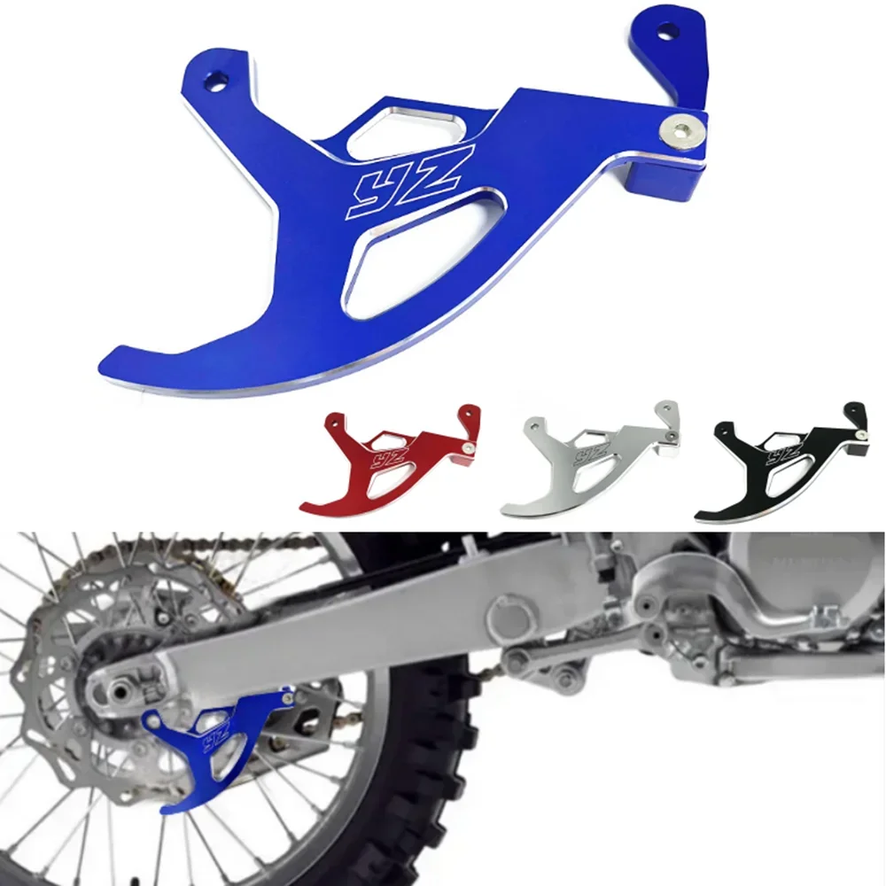 YZ LOGO CNC Rear Brake Disc Guard Cover For YAMAHA YZ125 250 250F 450F 250X 125X 250FX 450FX