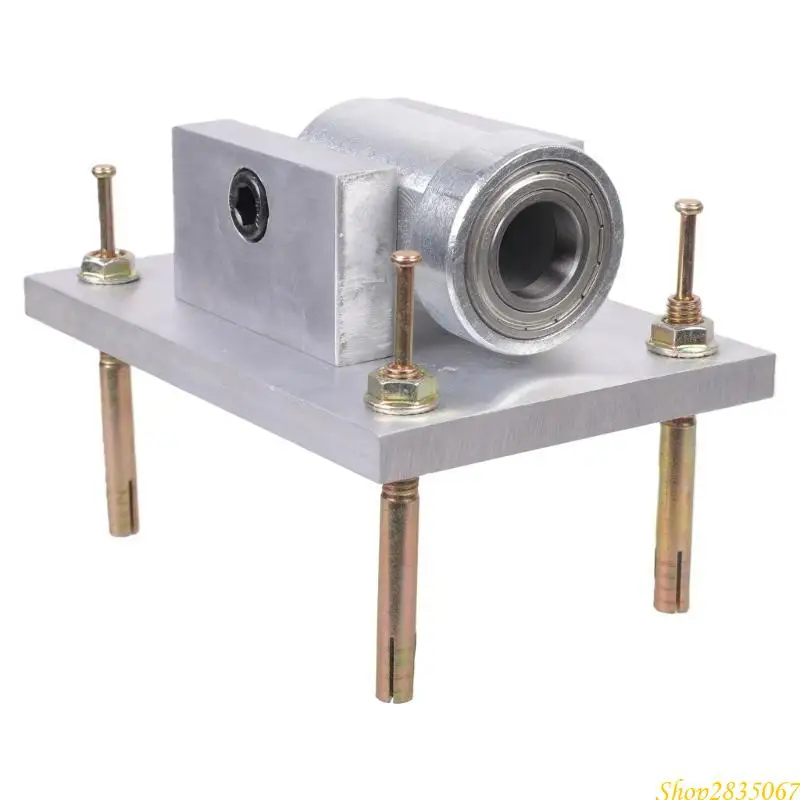 reinforced-dance-poles-ceiling-bracket-cold-rolled-aluminum-steel-angled-hole-design-for-fitness-training-831f