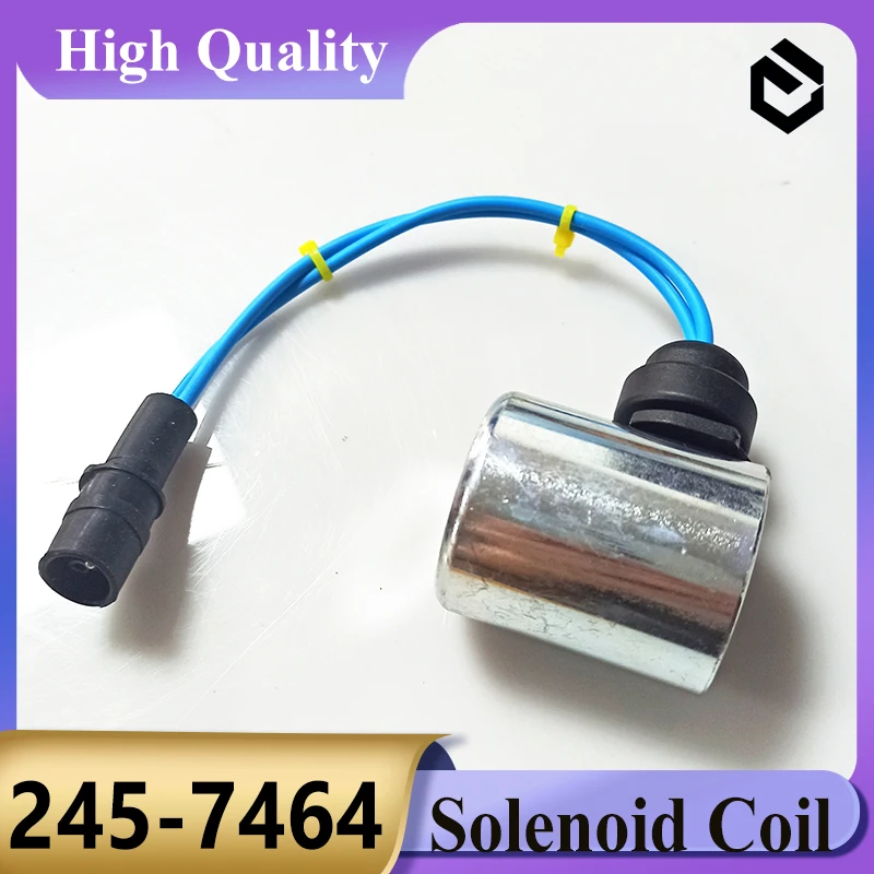 245-7464 24V Solenoid Valve Solenoid Coil 2457464 for Caterpillar CAT 3612 3616 12H 120H 135H 160H 140H