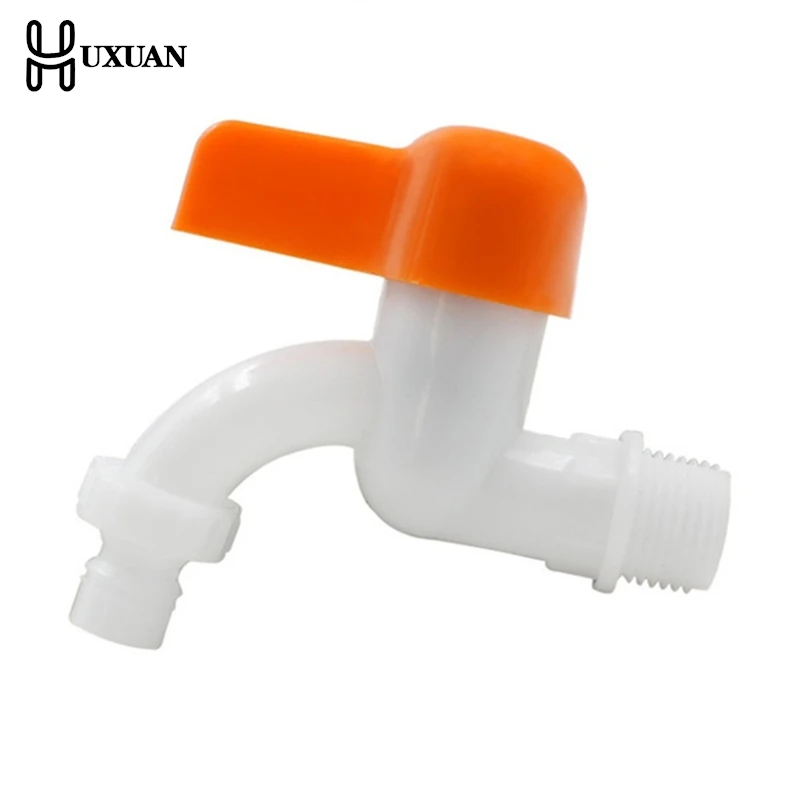 

PVC Water Faucet 20MM Household Faucet Washing Machine Kitchen Balcony Public Places Outdoor Garden Drainage Tap Adapter