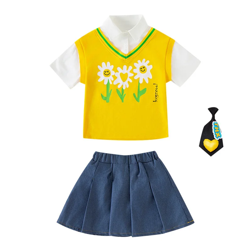 Mode Mädchen Walking Show Mode Kleid Modell Fotografie Lila Anzug Kinder Jazz Dance Mädchen Dance Performance Kleid