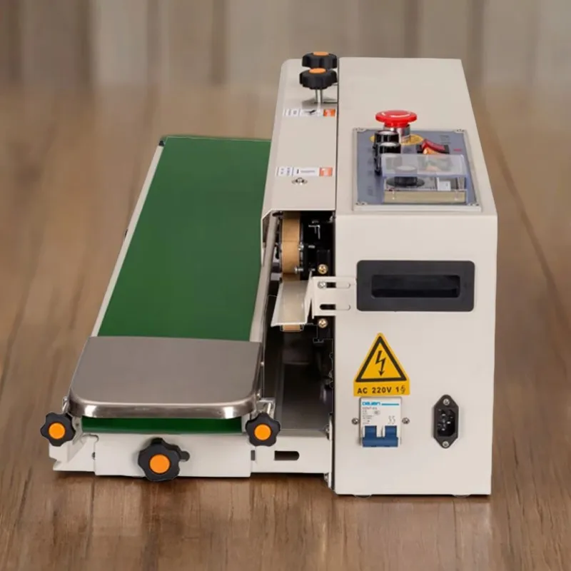 FRD-1000-II เครื่องซีลฟิล์มอัตโนมัติสําหรับอาหาร เครื่องซีลถุงพลาสติก กําลังสูง 550W