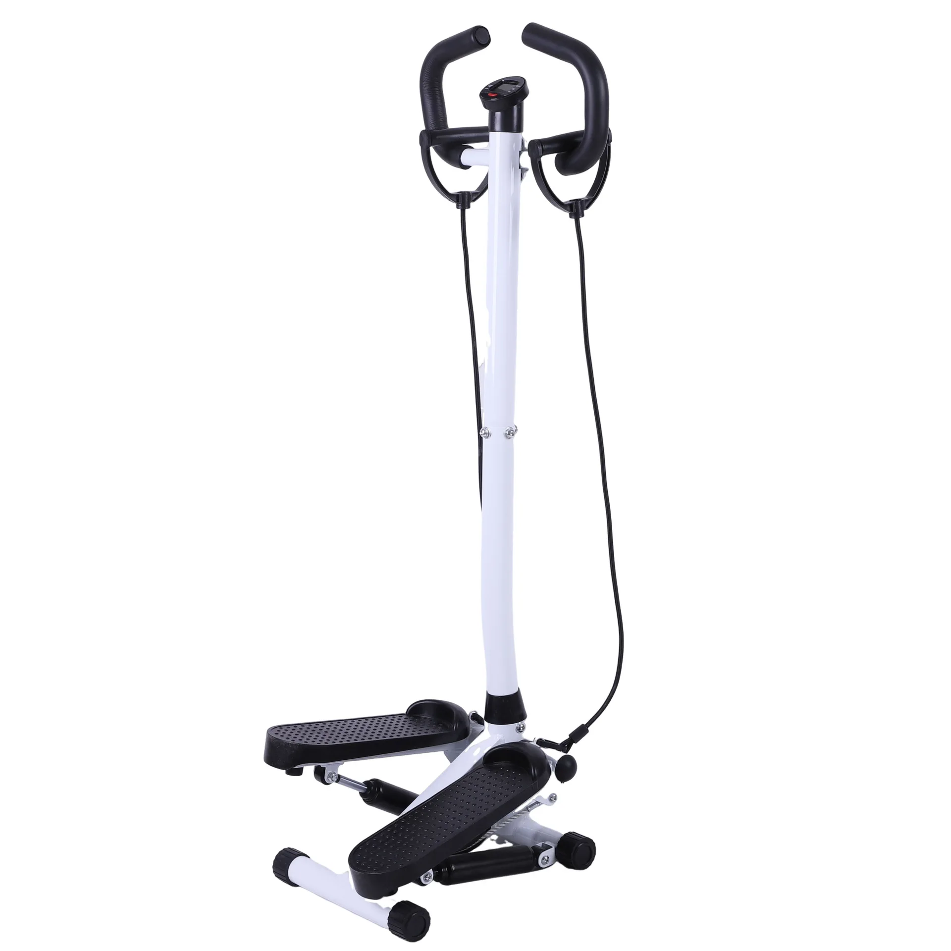 Home Stepper Indoor Fitness, Silent Climbing Stepper with Pull Rope, Small Exercise Machine for Home Gym Sports Equipment
