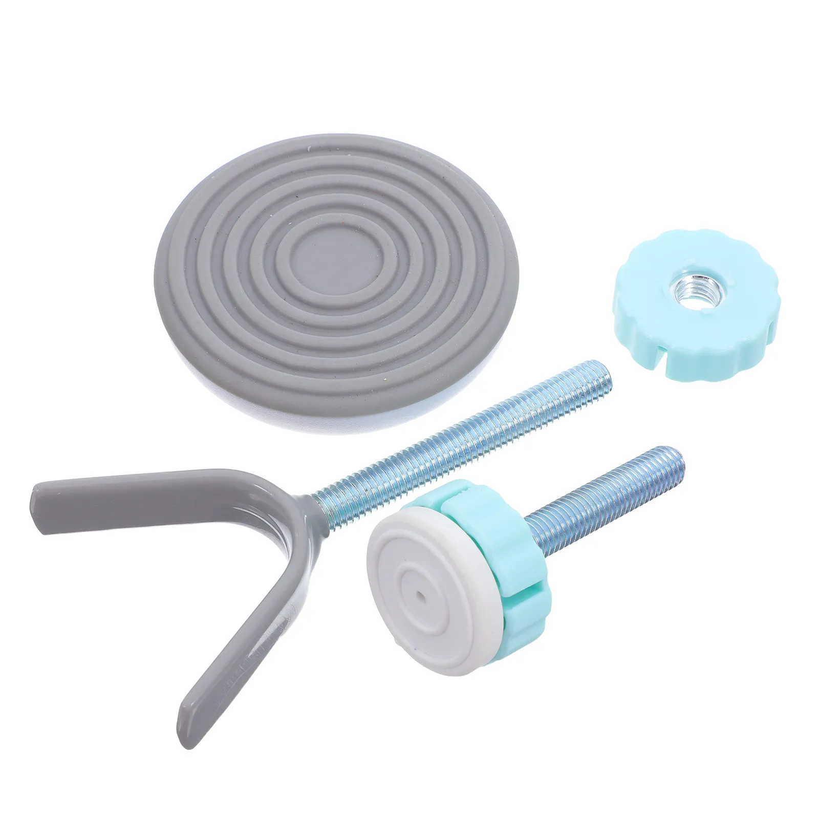 

1Set Stairway Baby Gate Replacement Parts Pressure Mounted Threaded Spindle Rods Safety Gate Adapter for Home Child Pet