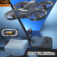 VR X226 Version Monitor Drone Aerial Photography Aircraft Brushless Motor ESC Camera Optical Flow Fixed Height Headless Mode