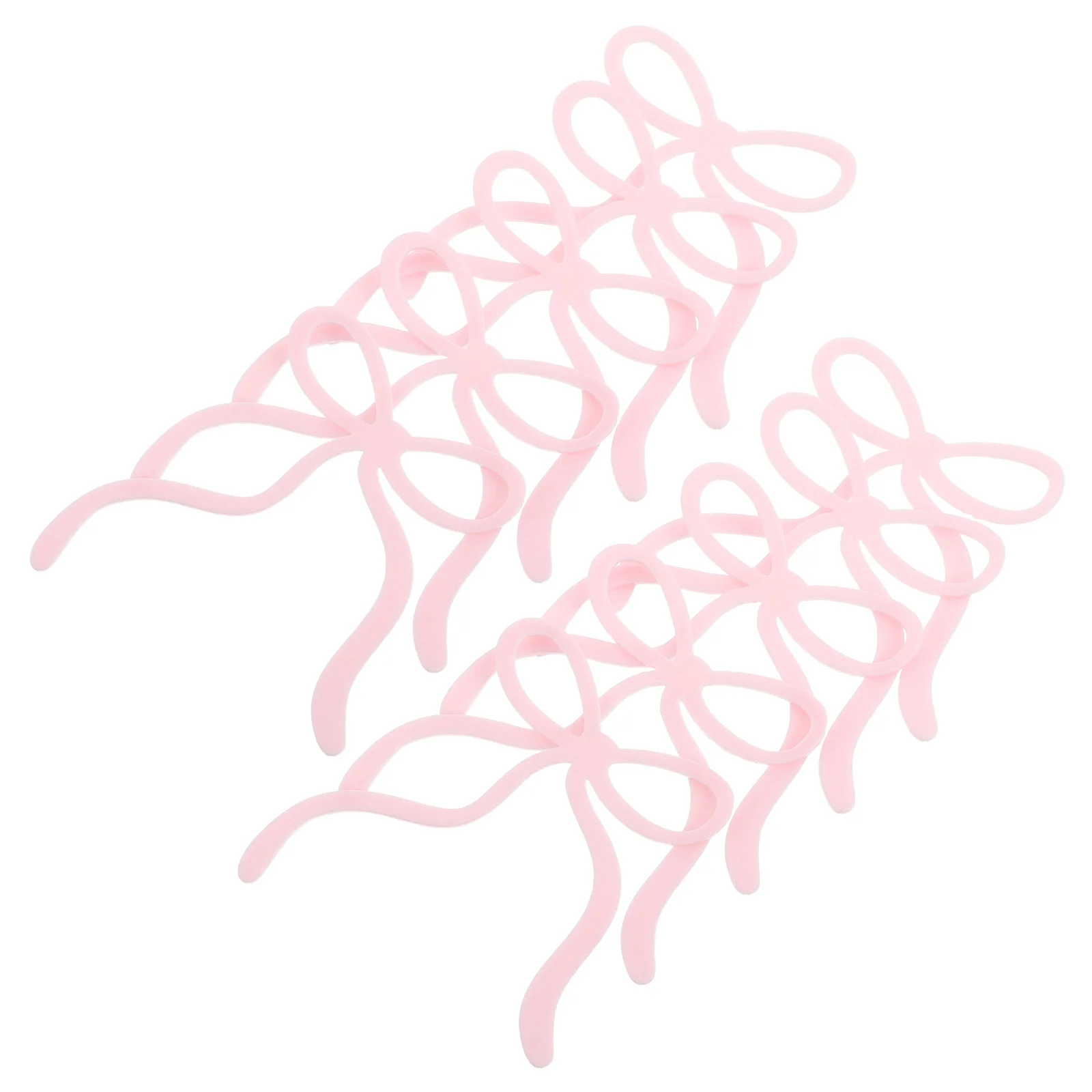 

10Pcs Acrylic Bow Cupcake Toppers Bowknot Cake Decorations Elegant Birthday Wedding Anniversary Party Dessert Decorations