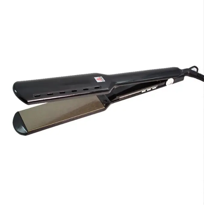 flat iron led hair straightener Professional Hair Straightener Flat Iron LED Display Titanium Hair Straightening Iron