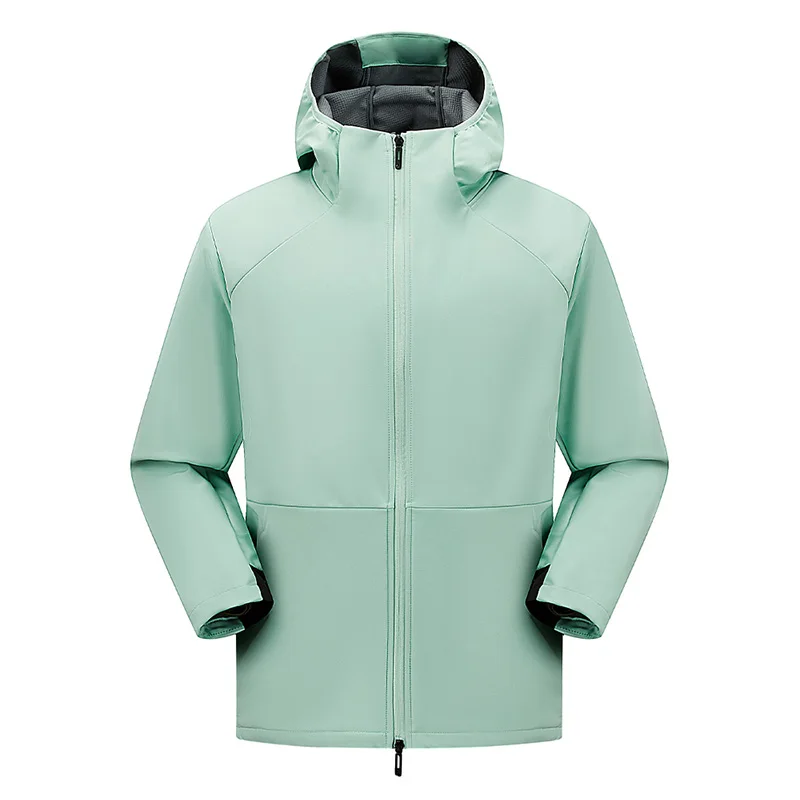 

High-quality, fashionable, cool and casual soft shell couple outdoor windproof and warm down jacket for autumn and winter