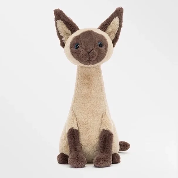 

Jellycat Alice Siamese Plush Toy Cute Cat Children's Day Gift Birthday Gift