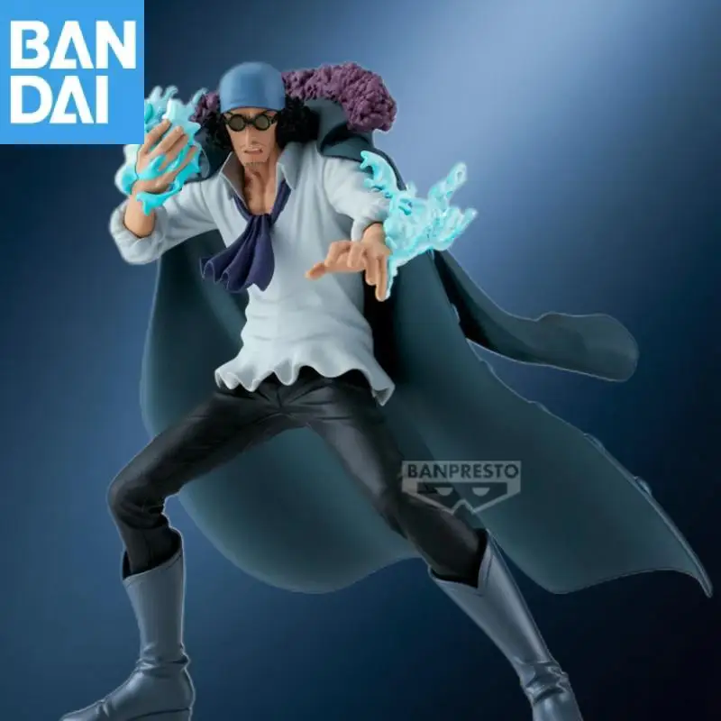 

Bandai Namco Banpresto One Piece Battle Record Collection Kuzan Pvc 15Cm Desktop Ornament Toy Gifts In Stock Original Genuine