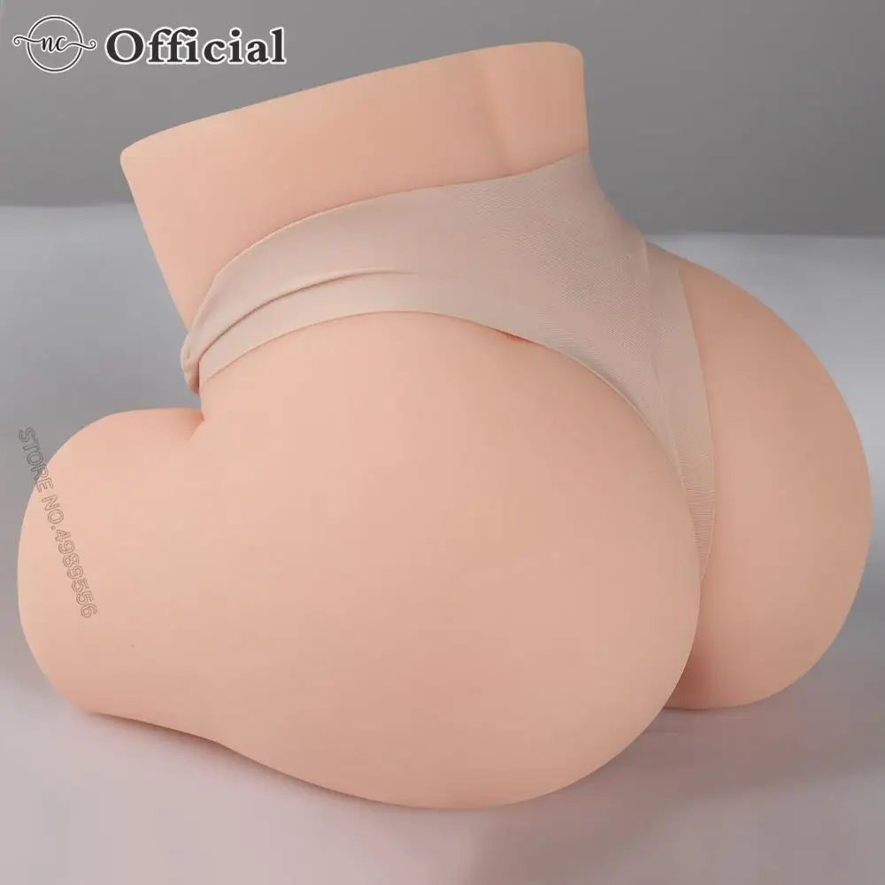 

Silicone Ass Sex Doll Pocket Pussy Anus Sexy Butt Double Channels Realistic Male Masturbator Blowjob Porn in the Real Body Anal