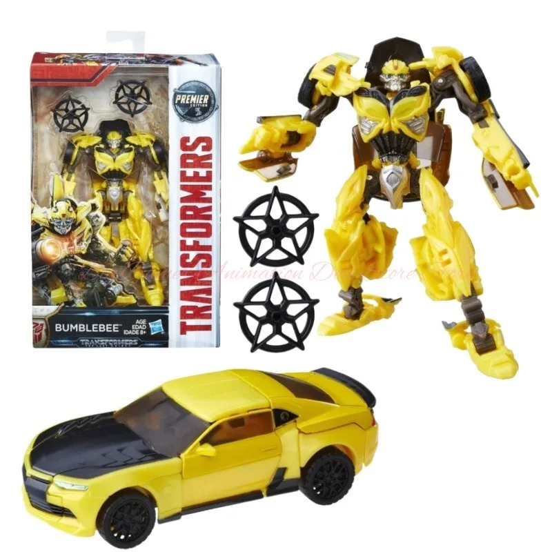 

【In-stock】Hasbro Transformation Toy The Last Knight TLK Bumblebee Model Anime Toy Robot Action Figure Gift