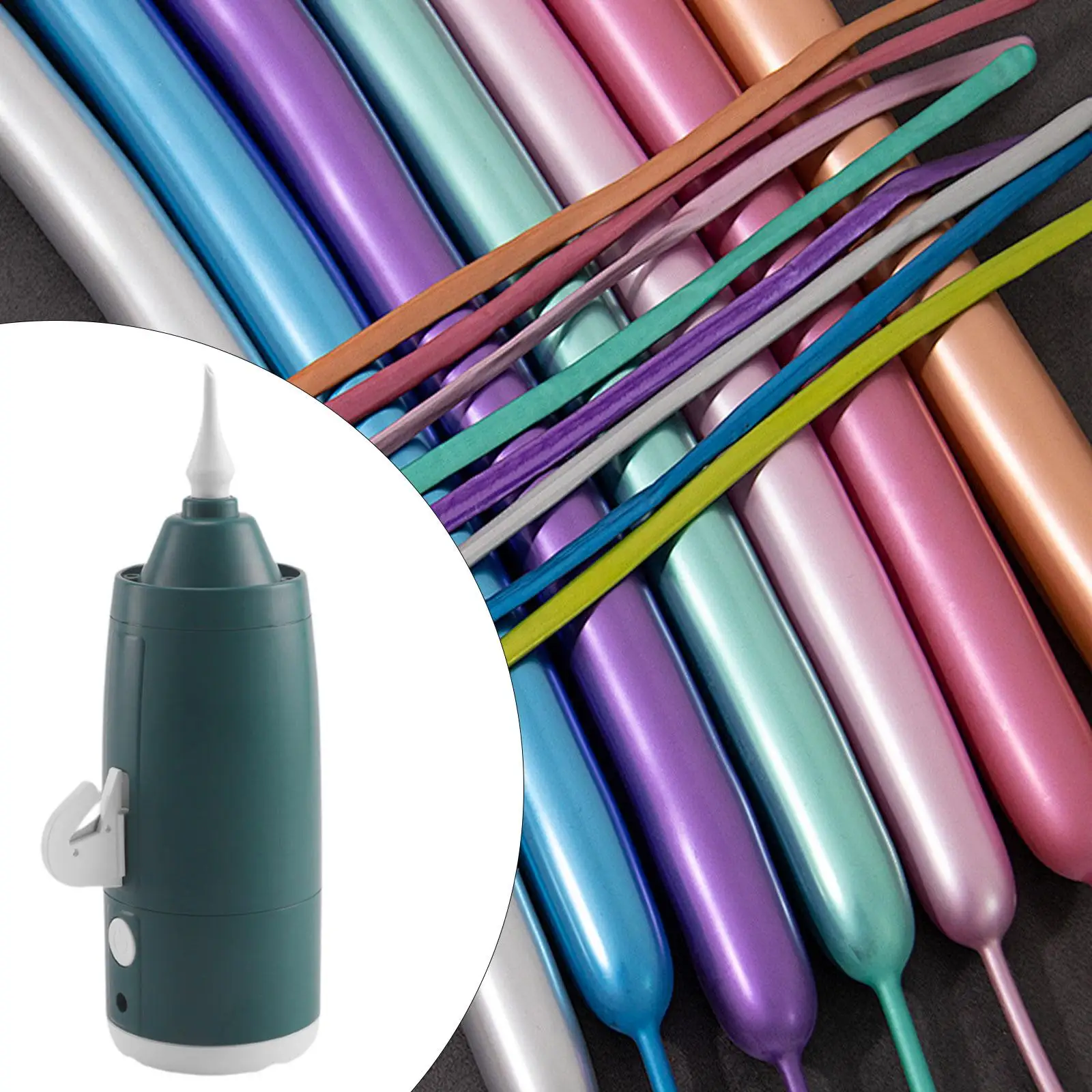 

Electric Balloon Inflator Professional Small Modeling Balloon Inflator for Birthday Baby Shower Party Valentine's Day Decoration
