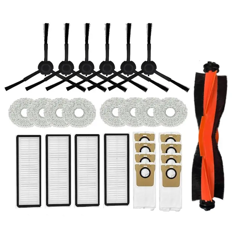 

BAAO-27 Piece Vacuum Cleaner Household Cleaning Replacement Parts Fit For Xiaomi Dreame X20 Pro/X20 Pro Plus Robot