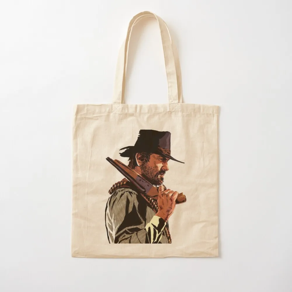 

Arthur Morgan Tote Bag tote bags aesthetic shopping bags foldable shopper bag women Canvas Tote Bag