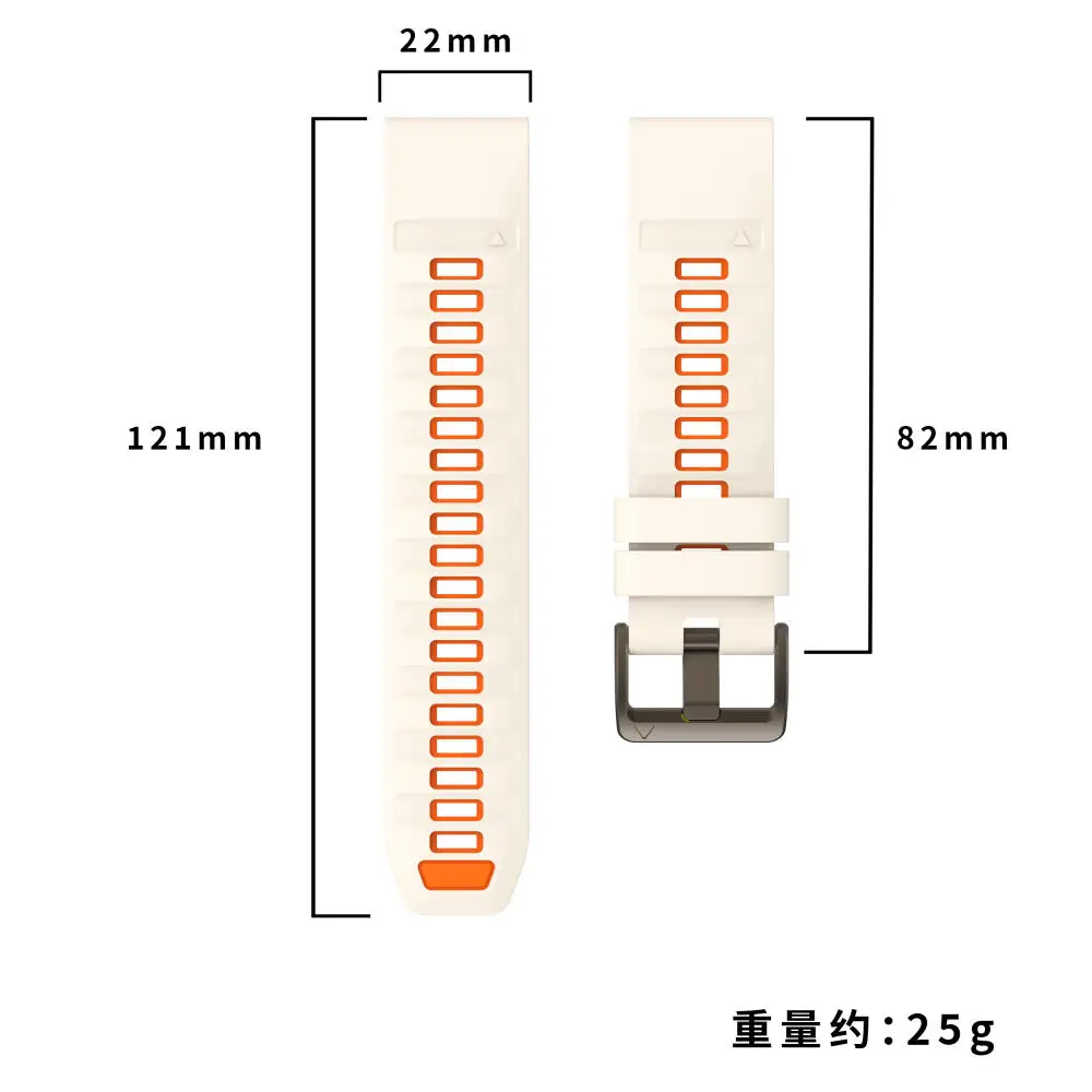 Quick Fit Originalarmband für Garmin Fenix 8 E 7X7 6X6 Pro 5X Plus 3HR Armband Epix Gen2 Enduro 3 Tactix 22 26 mm Silikonband
