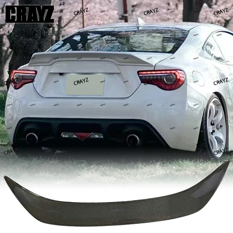 

Auto Tuning Car Accessories ABS Carbon Fiber Ducktail Rear Boot Wing Spoiler For Scion FR-S Toyota GT86 Subaru BRZ 2012-2018