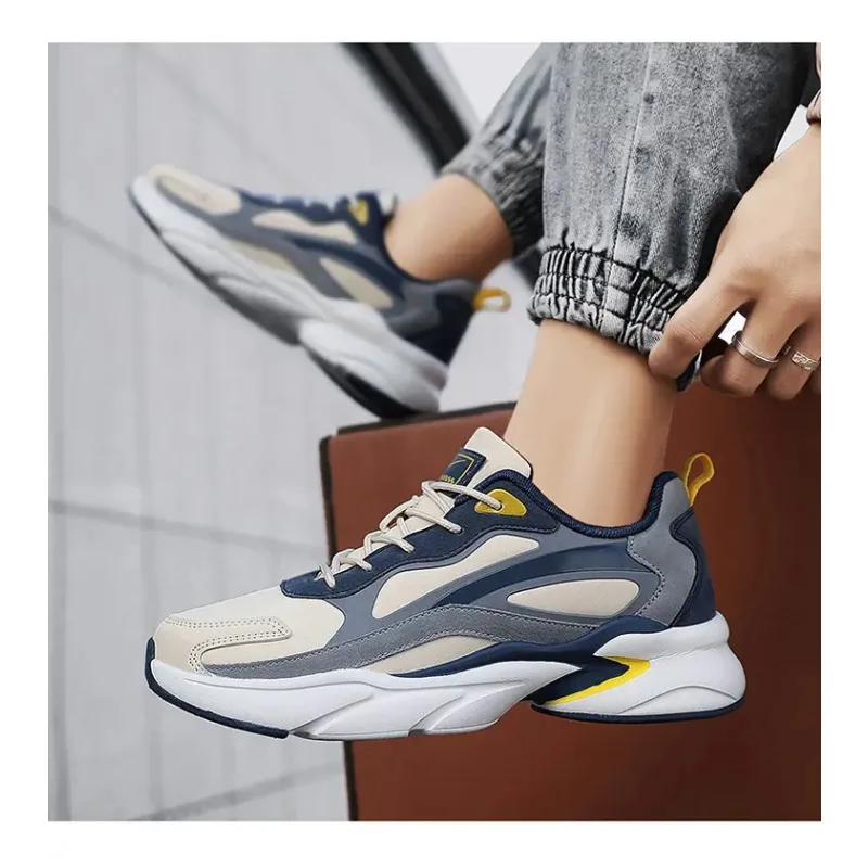 

Running Shoes for Men Sneakers Height Increasing Thick Sole Male Footwear Street Walking Shoes Tenis Masculino Zapatillas Hombre