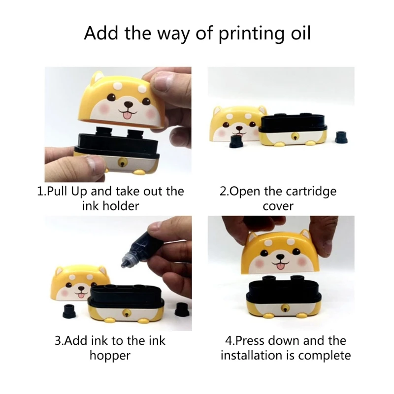 衣類用ネームスタンプ子供用パーソナライズされた漫画子供シール学生服