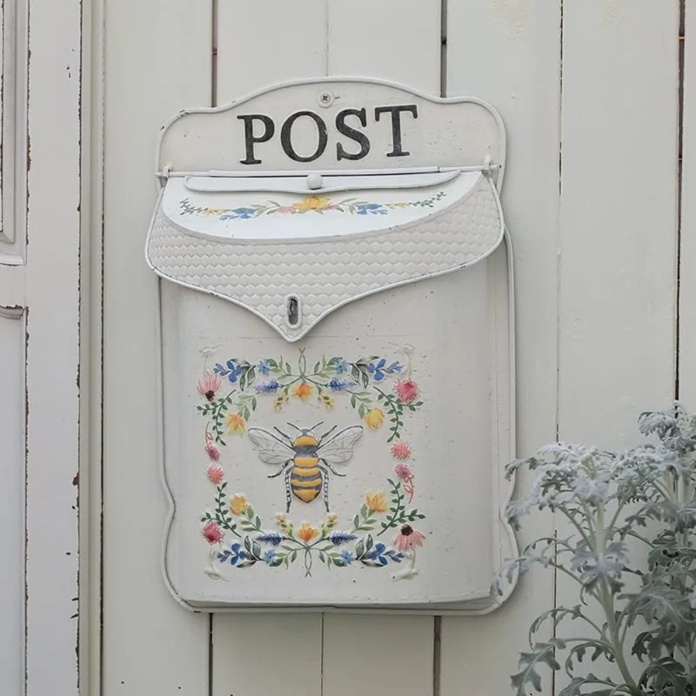 

Mailbox Wall Mount Mailboxes for Outside Vintage Mailbox Mail Boxes/Wall Mount Outside Antique Style Nostalgic Charm Home