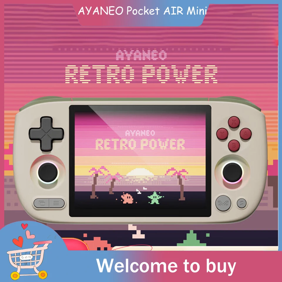 AYANEO Pocket AIR Mini Retro Android Handheld Game Console MTK