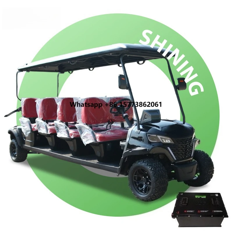 8 Seats Golf Cart Club Car Electric Golf Cart for Sale