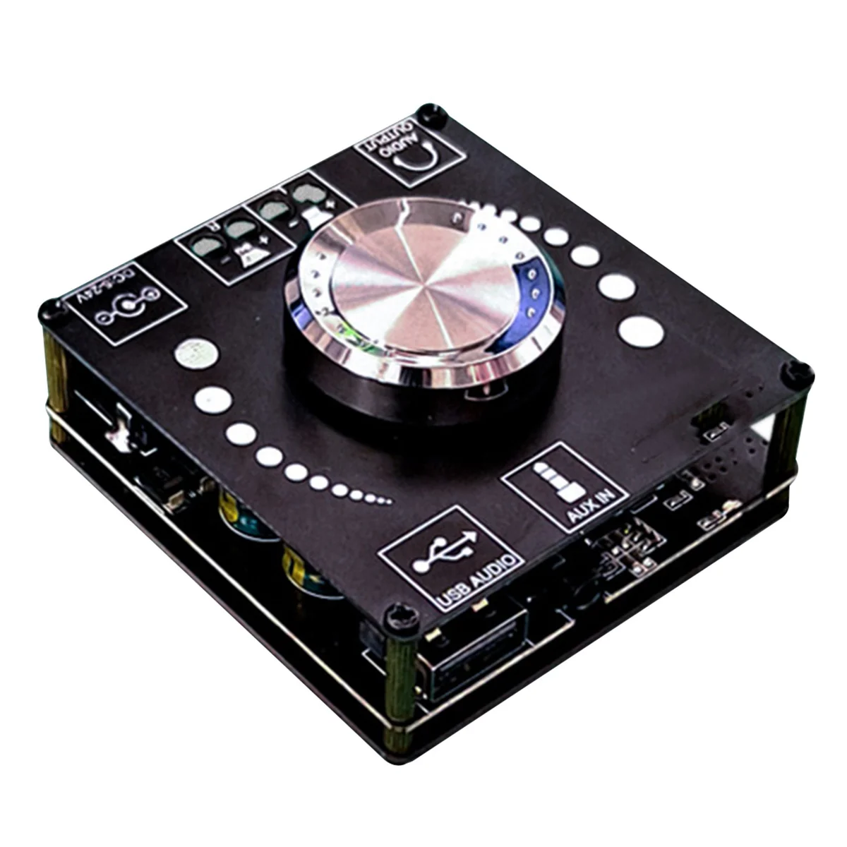A57G-XY-AP100H 100W+100W Dual TPA3116D2 Bluetooth 5.0 Stereo Audio Digital Power Audio Amplifier Board AMP Amplificador AUX