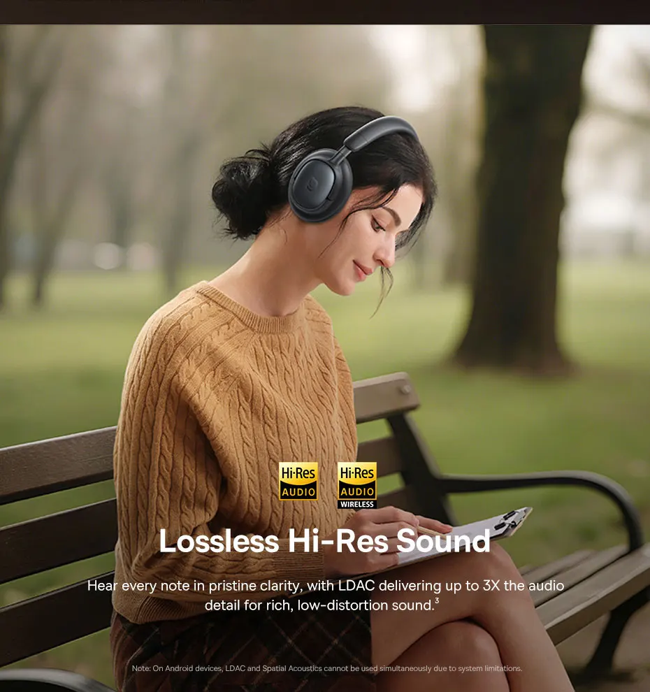 Chuẩn âm thanh Hi-Res Lossless với codec LDAC trên Baseus Bowie MH1