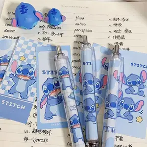 Disney 5 pcs Cartoonstctch0 Gel Pen.5 Lack of paint Signature Pen Office School Material Written Children Children Festivalgift 10 Main Sales Disney Pen - №4