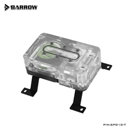 Barrow SPD10-T Mini Reservoir Water Cooling System ITX Case Integrated Pump with 10W PWM Water Tank for Cooler DC12V 10W
