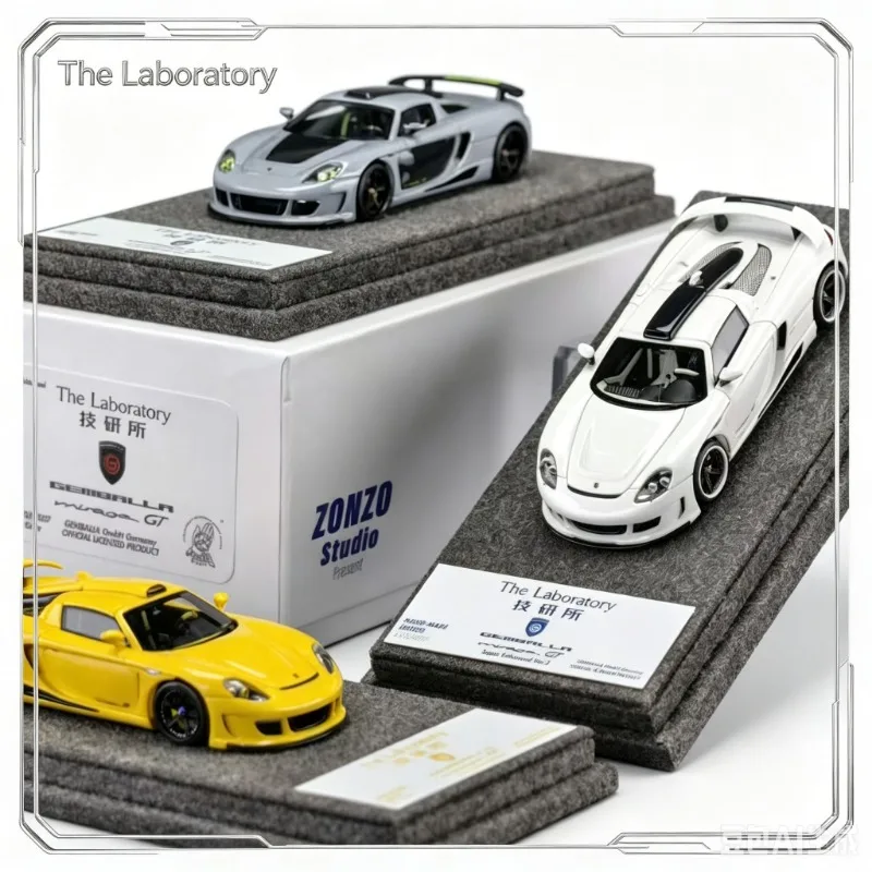 

The Laboratory 1:64 GEMBALLA MIRAGE GT Resin Car Model Collection Ornament Adult Collection, Festival Creative Gift.