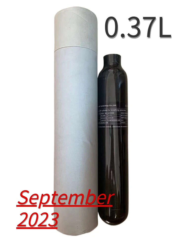 

New Special Offer Processing 4500PSI 300Bar 30MPA0.37L 0.5L 0.58L Carbon Fiber Gas Cylinder Air Tank M18*1.5