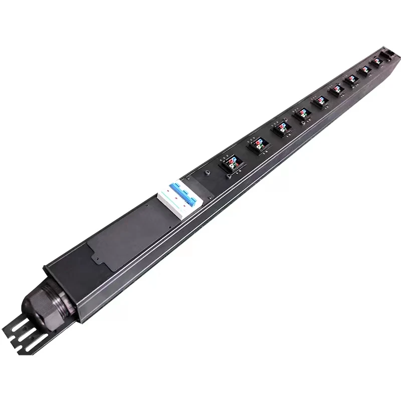 

FOR S21 ETL 3 Phase PDU with 125A Breaker Protector 80A 480V 6pin PA45 12way Socket Rack Mount Pdu Power Distribution Unit